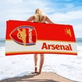 thumbnail image 1 of Football fan souvenir Arsenal beach towel, absorbent towel, sweat towel, 1 of 5