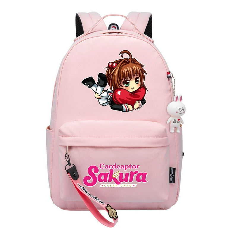 Bzdaisy Cute Backpack with Double Side Pockets, Large Capacity