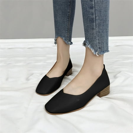 

FZM Women shoes Shoes Women s Single Shoes Casual Shoes Fashion Region Soft Sole Toe Women s Casual Shoes