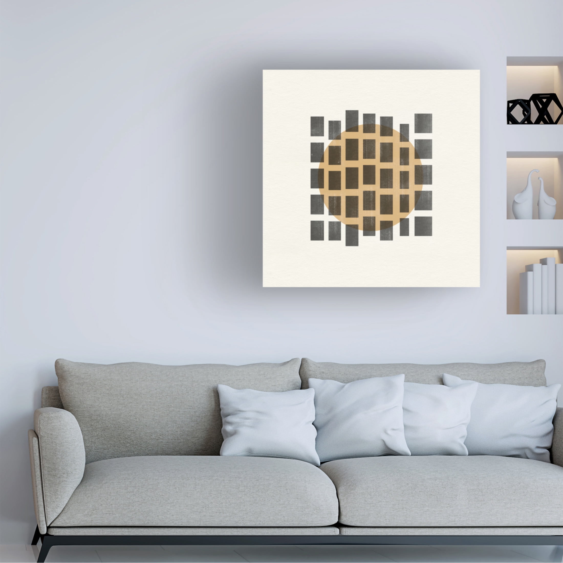 Trademark Fine Art THE MIUUS STUDIO Paper Object No8 Canvas Wall Art