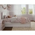 thumbnail image 5 of Felicity Twin Wood Platform Bed with Panel Footboard and Twin Trundle in White, 5 of 10
