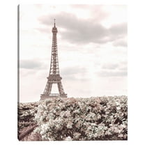 Eiffel Tower Haze by Heather Loriece Canvas Art Print