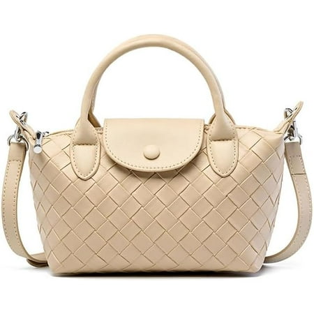 GZhLonKiMa Mini Lightweight Leather Women s top Handle Handbag Fashion Travel Daily Satchel