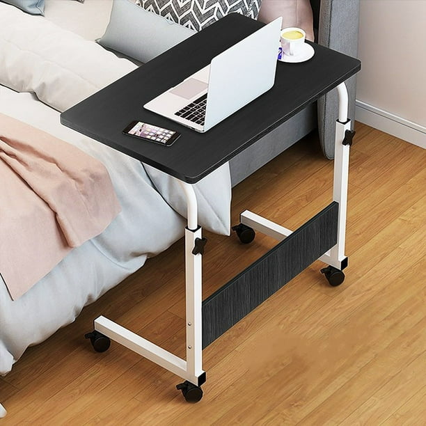 Rolling Tray Adjustable Over Bedside, Deandre Adjustable Height Swivel Bar Stool