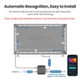 thumbnail image 2 of Retroiluminación Led De Tv Ambiental Inteligente Tuya Smart LED Strip Lights Kit Ambient TV Backlight (para TV de 75-80 pulgadas enchufe de la UE), 2 of 8