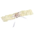 thumbnail image 3 of de Encaje para Novia Perla Liga de Baile Elástica Liga de Piernas para Mujer Yuyangstore Liga de novia de la boda, 3 of 8