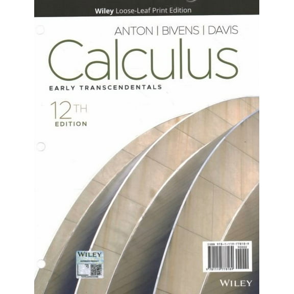 Calculus: Early Transcendentals