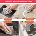 thumbnail image 4 of Trapos de limpieza Btafrte para Lavar Platos 5 Uds con guantes limpieza látex, 4 of 9