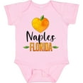 thumbnail image 3 of Inktastic Naples Florida Orange in Heart Boys or Girls Baby Bodysuit, 3 of 5