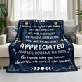 thumbnail image 4 of Inspirational Gifts for Women - Christmas, Birthday Gifts for Women, Motivational Gifts for Friends, Teacher, Employee, Appreciation Gifts for Coworkers - Fleece Throw Blankets in You're You're, 4 of 7