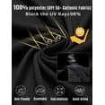 thumbnail image 6 of Pinspark 2 Pack Men's Rash Guard Shirts with Thumb Holes Lightweight UPF 50+ Long Sleeve Sun Shirt Quick Dry Fishing Shirt for Men, 6 of 6