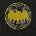 thumbnail image 2 of Batman T-Shirt Vintage Symbol Collage Unisex Graphic Tee For Men & Women Black&nbsp;, 2 of 7
