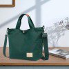 thumbnail image 1 of Bolsa de viaje tipo duffel con doble correa de hombro expandible y gran capacidad, bolsa deportiva para gimnasio, bolso de hombro para escapadas de fin de semana para mujer, 1 of 7
