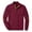 Wine#025, variant on UDAUDU Men's Cable Knit Sweater Casual Stand Collar Vintage Sweatshirt Button Knitted Fall Winter Pullover with Elbow Patches White 4XL