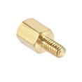 thumbnail image 4 of Uxcell Brass M2.5 6mm+4mm Male-Female Hex Standoff 20 Pack, 4 of 5