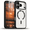 Black, variant on Starshop iPhone 18 Pro Max Case, Dustproof Phone Cover Shockproof With Camera Protection And Screen Protector - Silver