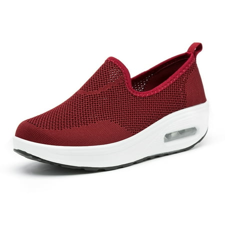 

Women‘s Mesh Air Cushion Sole Sneakers Slip On Breathable Sneakers Women‘s Footwear