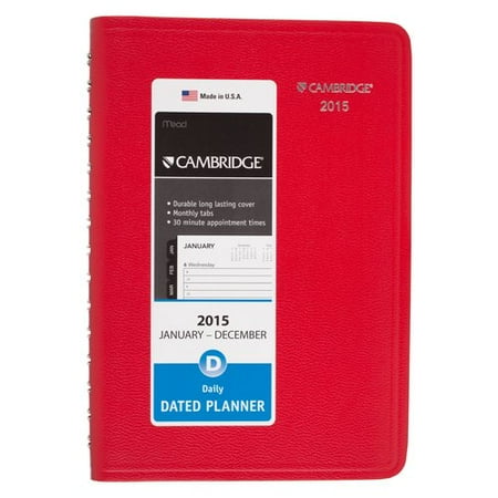 cambridge medium daily monthly planner walmart com
