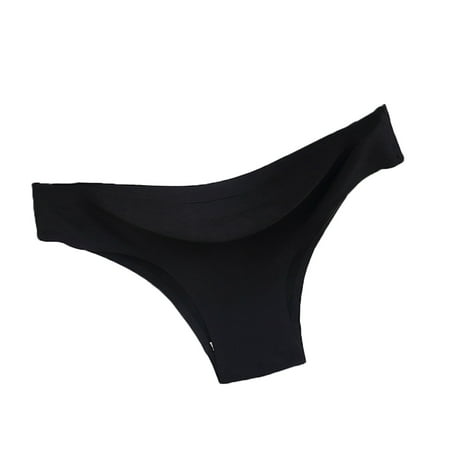 

Fusipu Seamless Panties Women Breathable Underwear Solid Color Low Rise Knickers Briefs