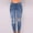 Blue, variant on JNGSA Plus Size Jeans for Women Stretch,Women Skinny Ripped Jeans Stretch Distressed Destroyed Denim Pants with Pockets All Season Casual Jean Pants