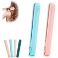 thumbnail image 1 of HeeHom Mini Dual Purpose Curling Iron & Straightener – 2-in-1 Travel Hair Styler with Ceramic Tech, 10s Heat Up for All Hair Types (Wet/Dry) for All Hair Types, Travel Size, 1 of 6