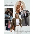 thumbnail image 5 of Ekouaer 3 Pack Long Sleeve Shirts for Women Crewneck Thermal Tops Casual Base Layer Undershirts Fall Trendy Basic Tees, 5 of 6