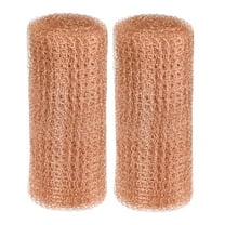 Uxcell 2-Pack Copper Mesh 5 Inch x 9.8ft, Copper Wool Rustproof Mesh Roll
