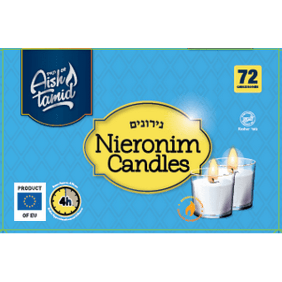 Aish Tamid Bougies néronim 4h UE 72pc Bougies néronim 4h UE