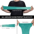 thumbnail image 3 of Balery Teal Turquoise1 Mangas Refrescantes para Brazos para Hombre y Mujer – Transpirables y Absorbentes de Humedad para Mujeres, Hombres y Niños, 3 of 7