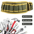 thumbnail image 2 of HINTRMENT 1 Set Electrician Tool Belt with Multiple Pockets 54X13X3CM, 2 of 4