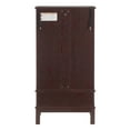 thumbnail image 6 of Elegant Corner Curio Cabinet - Illuminated Glass Cabinet with Adjustable Shelves - Versatile Storage Spaces with 2 Doors & 1 Drawer, Cherry, 6 of 11