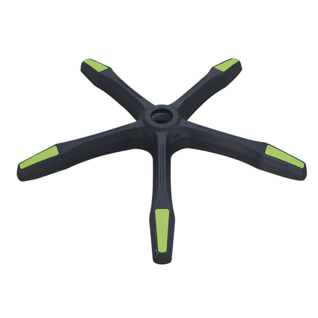 Chairs Reinforced Leg, Replacement Office Chair Base, Study Chairs 6 Claw Feet Universal Desk Chair Base, for Office Chair Replacement Parts Green