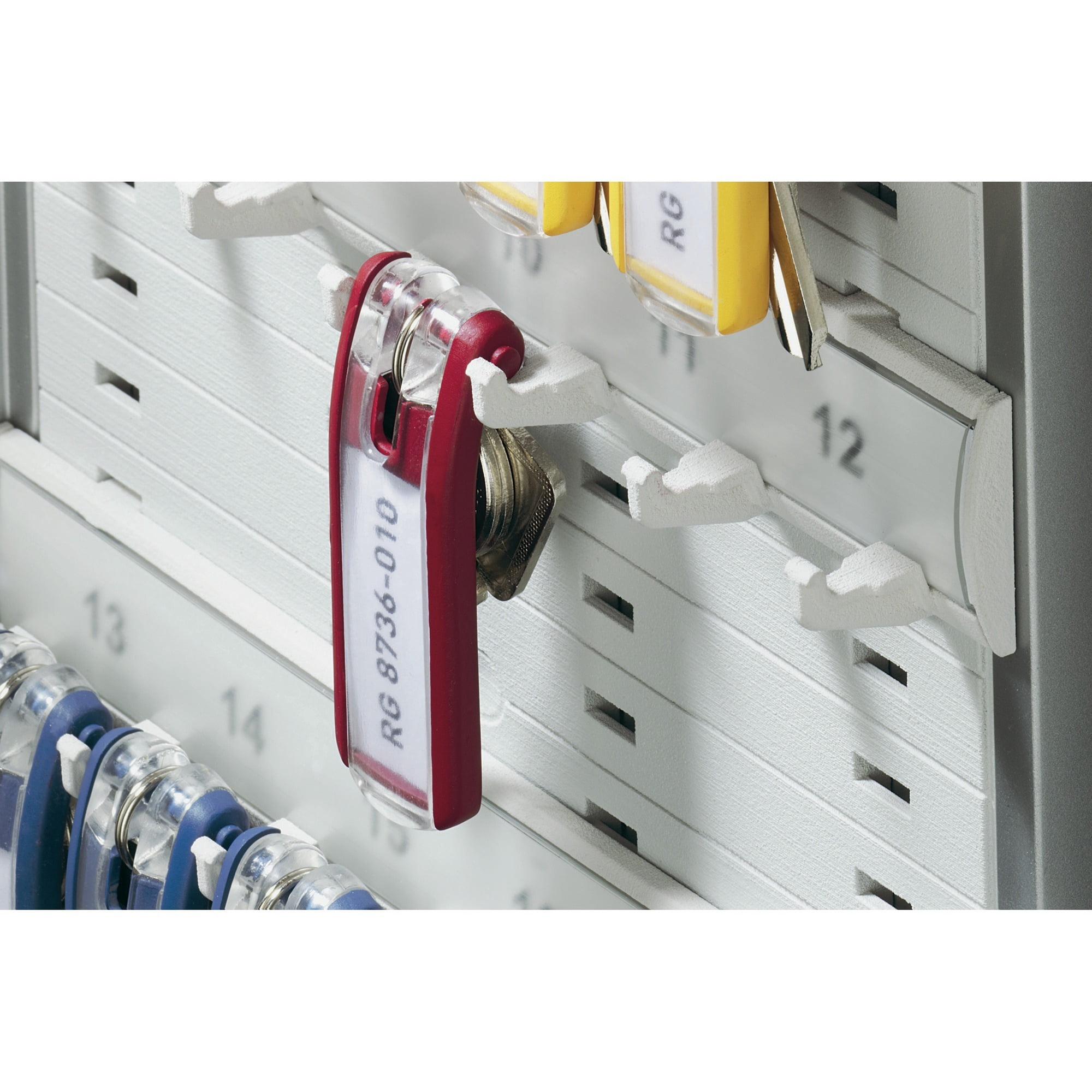 DURABLE Key Tag Plastic - 24 / Pack - Assorted