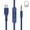 Blue, variant on Replacement Audio Cable USB C to 3.5mm for Beats Solo 4 3 2, Studio 2 3 Pro, Detox Wireless Mixr Executive Pill Headphones Aux Cord with Microphone & Volume for iPhone 17 16 15, Laptop (Black)