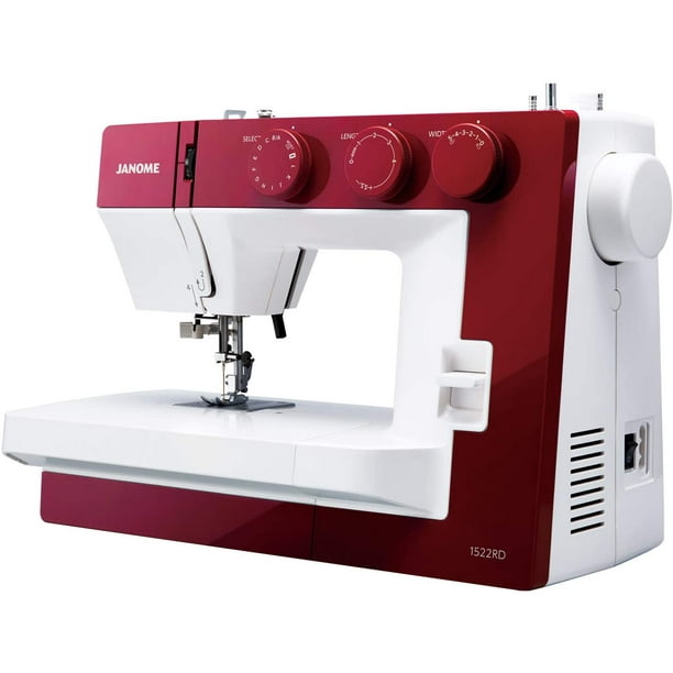 Máquina de Coser Mecánica Janome 1522RD 22 Puntadas Integradas 90 Funciones