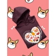 thumbnail image 3 of Valentine's Day Pets Love Hoodie Women - Women Hoodie, Large, 3 of 4