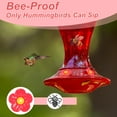 thumbnail image 6 of Unique Bargains Hummingbird Feeder Parts Durable Hummingbird Feeder Replacement Flowers Easy Installation Red 16 Pcs, 6 of 7