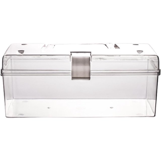 HUGFEGWE Box, Storage Organizer, Storage Box,First Aid Box,for Travel, Long Large Size, Transparent CA919-78233