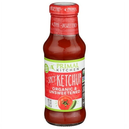 Pack of 2 - Primal Kitchen Organic Spicy Ketchup Unsweetened, 11.3 oz