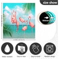 thumbnail image 3 of GZHJMY Flamingos Dishwasher Magnet Cover, Kitchen Dish Washer Door Panel Magnetic Sticker Home Appliancesative Stickers for Home Kitchen Farmhouse, 20 W x 26 H Inch Home Decor, 3 of 6
