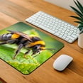 thumbnail image 4 of Bumblebee Bee on Leaf Mouse Pad Low Profile Gaming Mat, 4 of 7