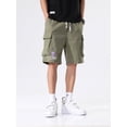 thumbnail image 5 of Summer Cargo Shorts Men 2021 New Multi-Pockets Hip Hop Streetwear Baggy Jogger Shorts Male Casual Beach Shorts Plus Size 8XL, 5 of 6