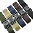 thumbnail image 2 of YOORAN Men's Belt,3 Pack Nylon Mesh Breathable Multifunctional Men's Outdoor Belt Lightweight and Wearable, 2 of 6