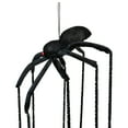 thumbnail image 6 of Northlight Long Legged Spider Hanging Halloween Decoration - 6' - Black, 6 of 6