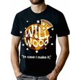 thumbnail image 1 of Will Wood Funny Graphic Tee - "In Case I Make It" Design, 100% Cotton, Black Casual T-Shirt for Men, Perfect for Parties, Outdoors & Casual Attire, 1 of 6