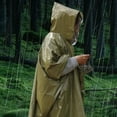 thumbnail image 2 of Zhourta Waterproof PE Aluminum Rain Poncho Warm Windproof Emergency Outdoor Survival Gear Ideal for Camping Hiking and Unexpected Weather Conditions, 2 of 5