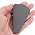 thumbnail image 5 of Uxcell 4"x2.2" PU Leather Scissors Sheath Cover Protector for Eyebrow Trimming Beauty Tool, Grey 6 Pack, 5 of 6
