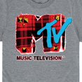thumbnail image 3 of MTV Logo - Grunge Plaid - Toddler And Youth Short Sleeve Graphic T-Shirt, 3 of 5
