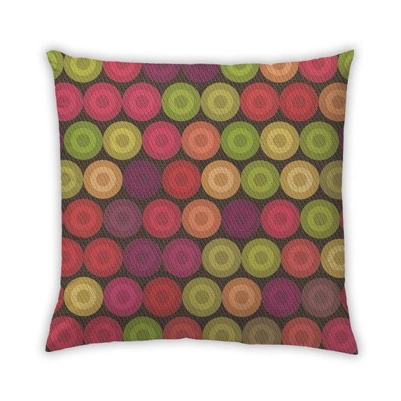 Ahgly Company Indoor Square Contemporary Throw Pillow, 18 inch by 18 inch