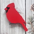 thumbnail image 2 of Inteprter Accesorio de pájaro cardenal rojo exquisito estilo Simple diseño de escena DIY pájaros de en forma de decoración de Navidad Type3 NO3, 2 of 6